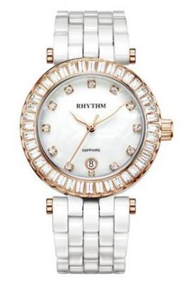 C1104-C02 đồng hồ đeo tay nữ Ceramic Rhythm